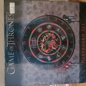 Extremely Rare Game of Thrones Dart Board Set NWT Unopened